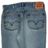 Levis Slim Fit Jeans - 34W 30L Light Wash Cotton