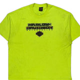 Kegel Harley-Davidson Harley Davidson Graphic T-Shirt - 3XL Yellow Cotton Blend