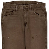 Wrangler Jeans - 34W 30L Brown Cotton