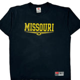 Missouri Nike College T-Shirt - Large Black Cotton