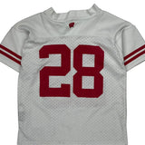 Age 5-6 Wisconsin Badgers Adidas College Football Jersey - Medium Red Polyester