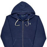 Polo By Ralph Lauren Hoodie - Large Navy Cotton