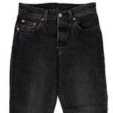 Levis Jeans - 26W UK 6 Black Cotton