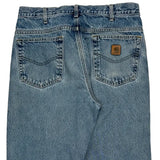 Carhartt Jeans - 33W 32L Blue Cotton