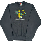 Green Bay Packers Fruit Of The Loom Football Sweatshirt - 2XL Black Cotton Blend