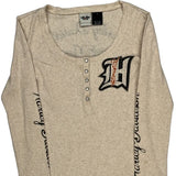 Freedom Heritage Harley Davidson Graphic Long Sleeve T-Shirt - Large Beige Cotton