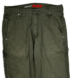 Dickies Cargo Pants - 32W 30L Green Cotton Blend