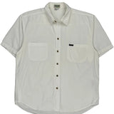 Guess Short Sleeve Shirt - XL White Cotton