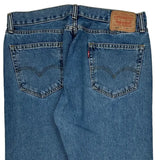Levis 505 Jeans - 34W 30L Blue Cotton