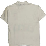 Disney Cartoon T-Shirt - Small White Cotton