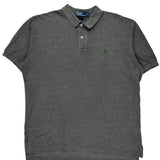 Polo By Ralph Lauren Polo Shirt - XL Grey Cotton