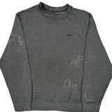Nike Sweatshirt - Large Grey Cotton