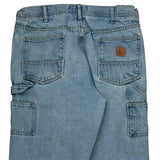 Berne Workwear Carpenter Jeans - 34W 34L Light Wash Cotton