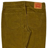 Levis Cord Pants - 34″ Waist Brown Cotton