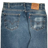 505 Levis Jeans - 33W 34L Blue Cotton
