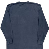 Dickies Long Sleeve T-Shirt - Large Navy Cotton