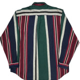 Nautica Striped Shirt - Large Multicoloured Cotton