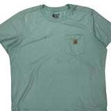 Carhartt T-Shirt - XL Green Cotton