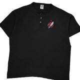 Anvil Single Stitch T-Shirt - 2XL Black Cotton