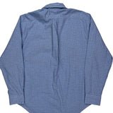 Ralph Lauren Checked Shirt - Large Blue Cotton