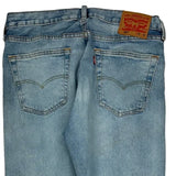 Levis 501 Jeans - 32W 30L Light Wash Cotton