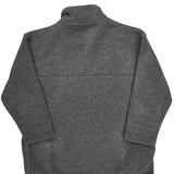 Ralph Lauren 1/4 Zip Fleece - Large Gray Polyester
