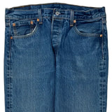 501 Levis Jeans - 34W 33L Blue Cotton