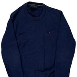 Tommy Hilfiger Jumper - Large Navy Cotton