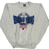 Brigham Young Holiday Bowl 1991 H.L Miller College Sweatshirt - Large Grey Cotton Blend