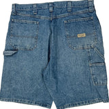 Wrangler Carpenter Shorts - 38W 10L Blue Cotton