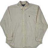 Blaire Ralph Lauren Shirt - XL Yellow Cotton