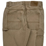 Schmidt Carpenter Pants - 30W 34L Brown Cotton