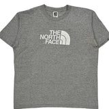 The North Face T-Shirt - Large Gray Cotton
