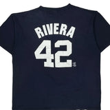 New York Yankees Majestic Mlb T-Shirt - XL Navy Cotton