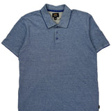 Lee Polo Shirt - Large Blue Cotton