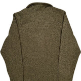 The North Face Fleece Jacket - Large Brown Polyester