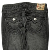 True Religion Slim Fit Jeans - 28W US 2 Gray Cotton