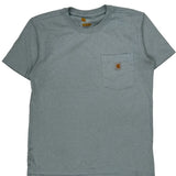 Carhartt T-Shirt - Small Gray Cotton