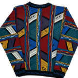 Henry Alan Sweater - Large Multicoloured Cotton Blend