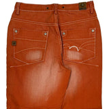 Hip Hop Enyce Jeans - 32W 31L Orange Cotton