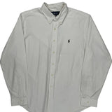 Ralph Lauren Shirt - XL White Cotton