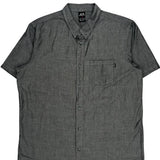 Oakley Short Sleeve Shirt - XL Gray Cotton