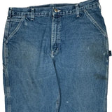 Carhartt Carpenter Jeans - 38W 32L Blue Cotton