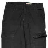Wrangler Cargo Trousers - 34W 32L Black Cotton