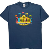 Disneyland Disney Graphic T-Shirt - Large Blue Cotton