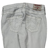 True Religion Jeans - 28W UK 6 White Cotton