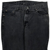 501 Levis Jeans - 35W 30L Black Cotton