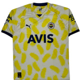 Fenerbahçe Puma 2022-23 Football Shirt - Large Yellow Polyester