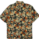 Campia Moda Floral Hawaiian Shirt - Medium Multicoloured Viscose