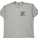 Illinois Wesleyan Football Champion College T-Shirt - 2XL Grey Cotton